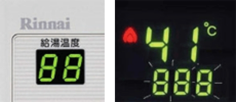 リモコンまたは本体機器操作パネル部